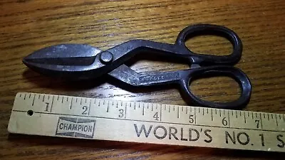 Vintage 7  Snips Forged In USA Owner Name Engraved In One Side • $8.99