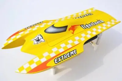 E22 Electric Racing KIT RC Boat Hull Prepainted Yellow Only For Advanced Player • $423.80