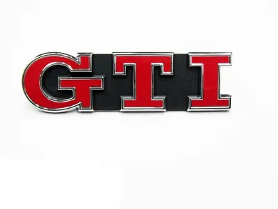 2015-2017 VW Volkswagen Tornado Red GTI Front Grill Emblem Badge 5G0853679PWYR • $62.54
