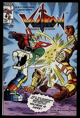 Voltron #3 (1985) Modern Comics • $6.95