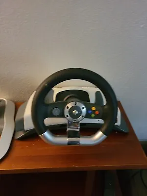 Microsoft Xbox 360 Racing Steering Wheel Force  • $30