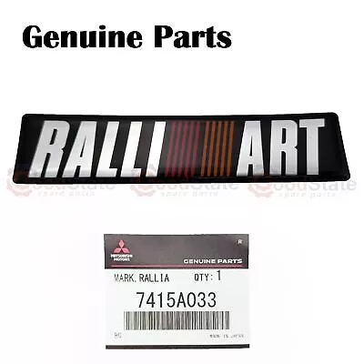 GENUINE Mitsubishi Colt Ralliart RG 2004-2011 Boot Trunk Emblem Badge Ralliart • $25.88