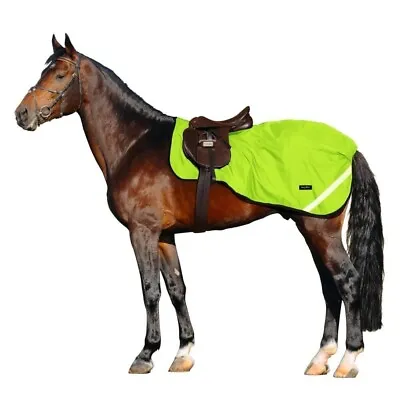 HM Horse Sheet Waterproof/Fleece Lining Horse Blanket With Hi-Vis Features • £23.89