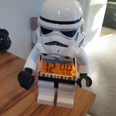 £9.49 • Buy Lego Star Wars Storm Trooper Digital Alarm Clock Tested Working Fast Post!