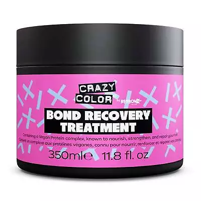 Crazy Color Bond Restore Treatment Mask For Dry Damaged Bleached Hair 350ml • £9.95