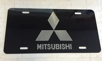 Mitsubishi Car Logo Aluminium License Plate Highest Quality For All Vehicles • $14.95