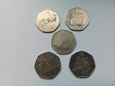 2012 Olympic Games -  Job Lot Of 5 Different Coins • £3.20