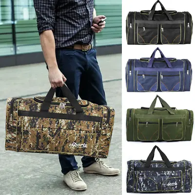 80L Large Duffle Bag Travel Luggage Sport Handbag Waterproof Tote For Men Women • $19.36