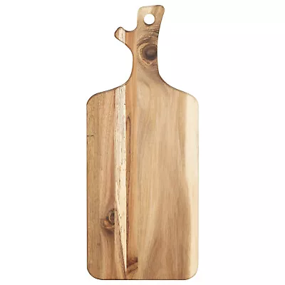 The Range Large 46cmx18.5cm Acacia Wood Handled Chopping Board • £7.99