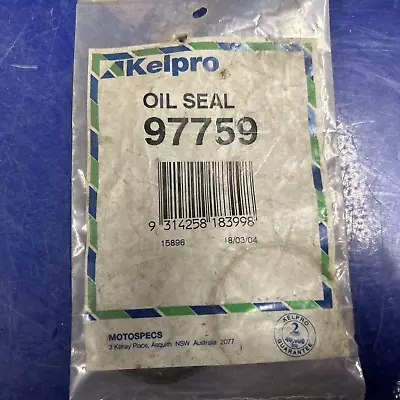 KELPRO 97759 Oil Seal Fits NISSAN NOMAD/ PATROL / SKYLINE MODELS #H13 • $5