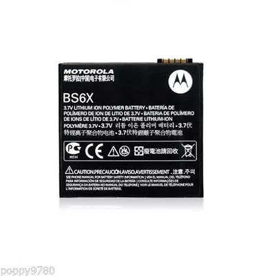 LOT Of 25 OEM MOTOROLA BS6X 1390mAh BATTERIES For DEVOUR A555 MILESTONE XT800 • $32.40