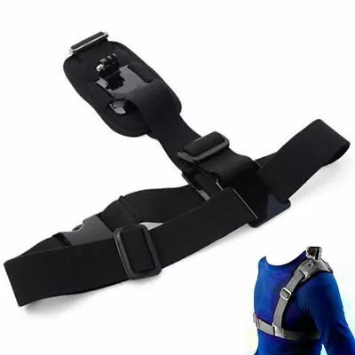 $13.89 • Buy Single Shoulder Strap Mount Chest Harness Belt Adapter For Gopro Hero 9 8 7 6 5