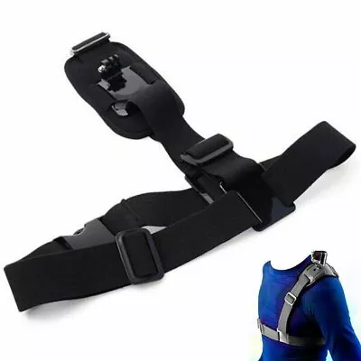 Single Shoulder Strap Mount Chest Harness Belt Adapter For Gopro Hero 9 8 7 6 5 • $13.89