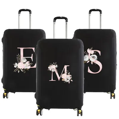 26 Letters Luggage Cover Dustproof Suitcase Protective Case Travel Storage Bags • £7.93