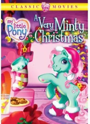 EX-LIBRARY - My Little Pony: A Very Minty Christmas - DVD -  Good - Janyse Jaud • $6.29