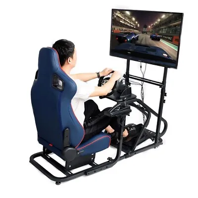 Racing Simulator Cockpit Steering Wheel Stand For Thrustmaster Logitech G29 G920 • $169.88