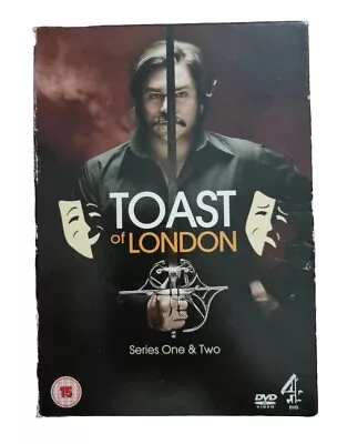 Toast Of London Series 1 & 2 DVD (2014) Matt Berry I.T Crowd Channel 4 Comedy • £49.25