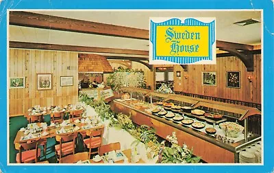 Florida Sweden House Smorgasbord Vintage Standard Postcard Posted 1973 • $1.95