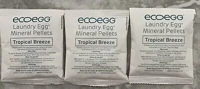 3 X Ecoegg Laundry Refill Pellets Tropical Breeze A Really Gorgeous Scent New • £7.50