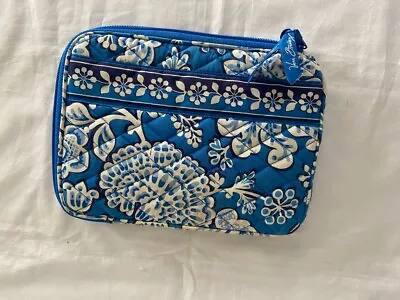 Vera Bradley E-Reader Sleeve Case For IPad Mini Tablet Kindle Cover -Blue Lagoon • $12