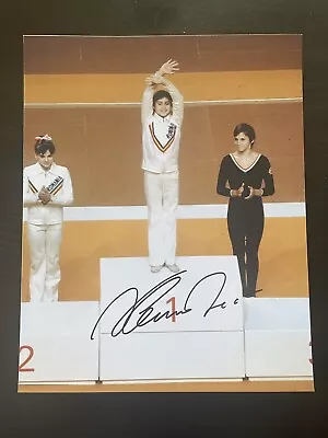 Nadia Comaneci Signed 8x10 Photo Olympic Gold Medalist Autographed • $25