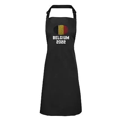 £14.99 • Buy Mens Womens Apron Belgium Football World Cup Supporters Kitchen DIY Chef Gift