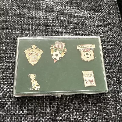 1994 Vintage FIFA World Cup Souvenir Pins - Lot Of 5 Pins • $0.99