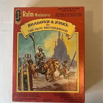 RAFM Miniatures Shadows & Steel  The Iron Brotherhood  25mm AD&D Dungeons Dragon • $60