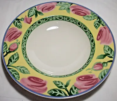 Villeroy & Boch: Summerhouse Switch: A ROSE: Rimmed Soup Bowl: EXC: NR • $7.19