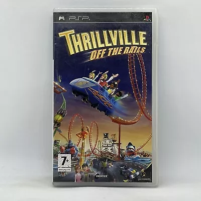 Thrillville Build Your Own Theme Park Sony PlayStation PSP Game Free Post • $17.90