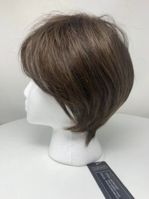 $29 • Buy MEDIUM BROWN GOLD LUXEHAIR Wig  - FEATHERED PIXIE -  BRAND NEW  - FREE SHIP