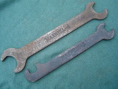 Vintage 2 Maxwell Car Spanners Wrench Usa • $22.38