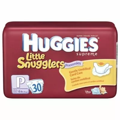 $18.95 • Buy Huggies Little Snugglers Premmie Nappies 30pk