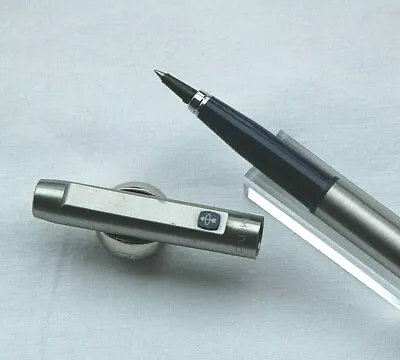 Legendary Pen Roller Ball PARKER 25 Steel Brush As New J250-251 • $86.45