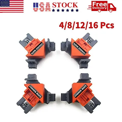 4X 90 Degree Right Angle Corner Clamp Woodworking Wood For Kreg Jigs Clamps Tool • $9.99