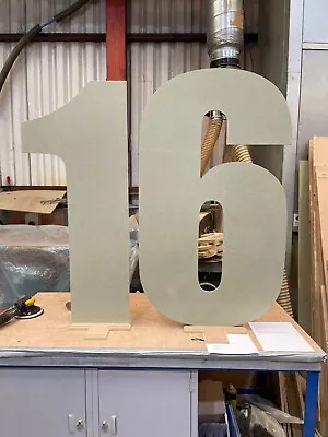 Large 60cm Wooden Letters & Numbers (9mm MDF) Craft Extra Large Signs Home • £7.49