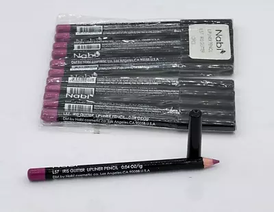 Nabi Lipliner Pencil L57 Iris Glitter 0.04 Oz 12 Pack • $13.99