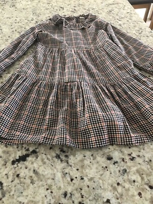 £4 • Buy Girls Next Check Dress Age 9