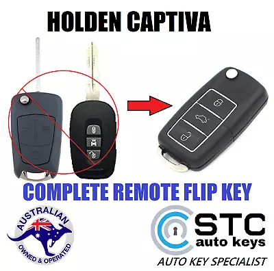 Holden Captiva Complete  Luxury Remote Flip Car Key Fob 2006 - 2015 • $46