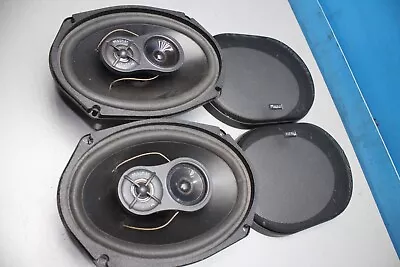 2x Speakers Magnat Pro 693 1146931 3-Way Oval With Grille • $52.12