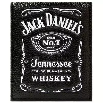 New Official Jack Daniels Old No.7 Tennessee Whisky Black Bi-fold Wallet • £22.99