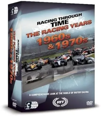 Racing Through Time DVD Racing Years - 1960s And 1970s New Sealed UK Fre Post • £7.08