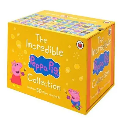 £27.92 • Buy The Incredible Peppa Pig Collection 50 Books Children Box Gift Set By Ladybird