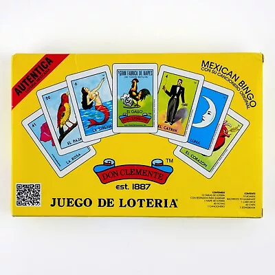 Don Clemente Authentic Loteria Card Game Box Edition • $9.45