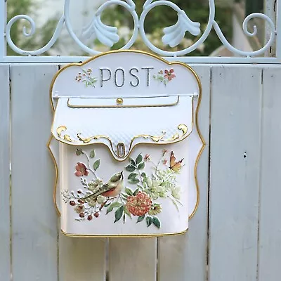 Mailbox Wall Mount Mailboxes For Outside Letter Box For Home Garden Decor • $39.99