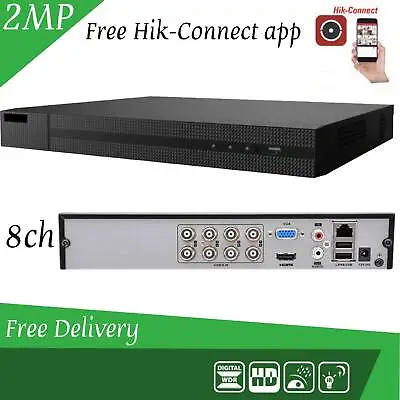 £44.99 • Buy Smart CCTV DVR Recorder 4 8 16 Channel FULLHD 5MP 1080P Video HD VGA HDMI BNC UK