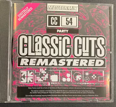 Mastermix Classic Cuts CD - Party (CC54) • £6.95