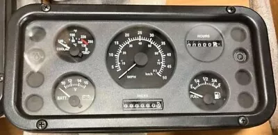 Textron Cushman Tachometer Panel 12V.NEG.GND. 543AAN Stewart Warner Co S#59157 • $199