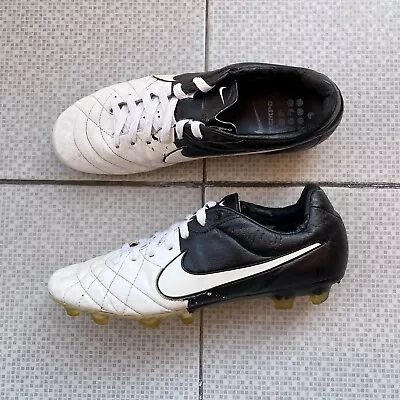 Nike Tiempo Legend IV FG 2012 Leather Football Boots Soccer Cleats US 9.5 EUR 43 • $95