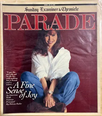 SF Chronicle - PARADE Magazine  July 19 1992 - VICTORIA PRINCIPLE • $5